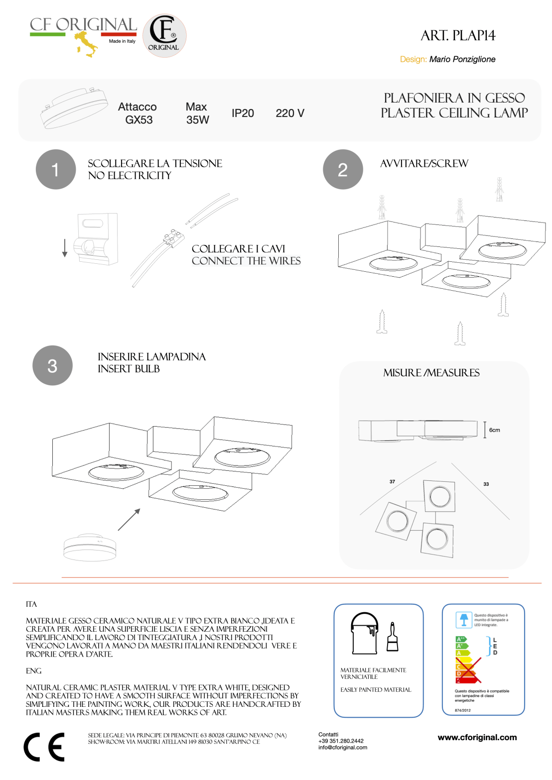 Foglio illustrativo Plap14