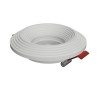 PORTAFARETTO IN GESSO CERAMICO DA INCASSO A MOLLE X 1 GU10 D.16 H.8,5
