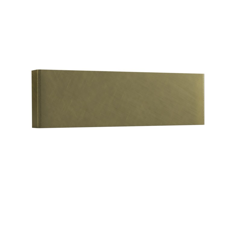 LAMPADA A PARETE IN METALLO ORO 12W 1440LM CCT IP20 31X9X3CM