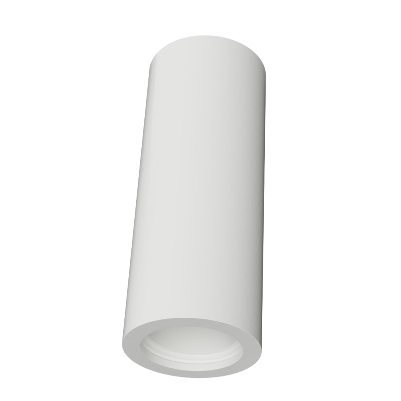 TUBO DA SOFFITTO IN GESSO CERAMICO 7X7XH18