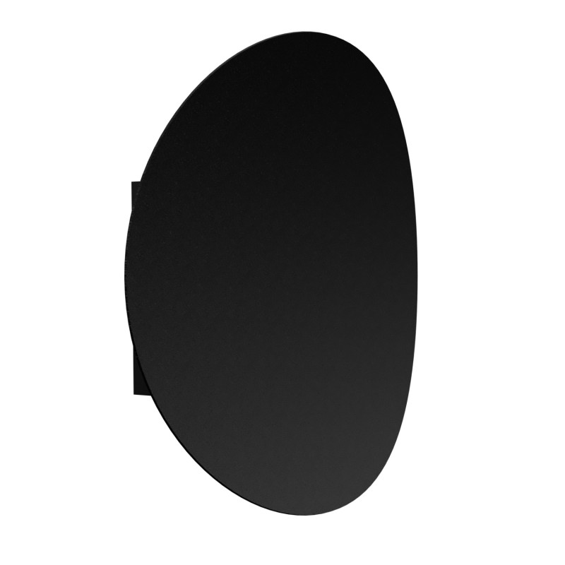 LAMPADA A PARETE IN METALLO NERO 7W 840LM CCT IP65 18X18CM