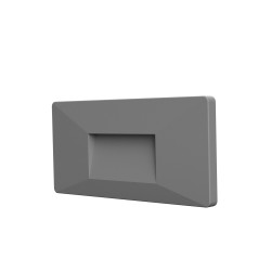 SEGNAPASSI IN POLICARBONATO GRIGIO PER 506 IP65 4W CRI80 480LM CCT