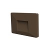 SEGNAPASSI IN POLICARBONATO CORTEN PER 503 IP65 240LM 2W CRI80 ALIMENTATORE INTEGRATO 3000K