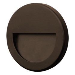 SEGNAPASSI IN POLICARBONATO ROTONDA CORTEN PER 503 IP65 320LM 3W CRI80 ALIMENTATORE INTEGRATO 3000K