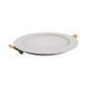 PANNELLO LED SLIM  ROTONDO BIANCO CCT 12 W 1200LM DIAMETRO 17 COMPLETO DI DRIVER