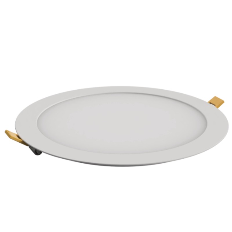 PANNELLO LED SLIM  ROTONDO BIANCO CCT 18W  1800LMDIAMETRO 22 COMPLETO DI DRIVER