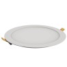 PANNELLO LED SLIM  ROTONDO BIANCO CCT 18W  1800LMDIAMETRO 22 COMPLETO DI DRIVER