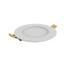 PANNELLO LED SLIM  ROTONDO BIANCO CCT 6W 600LM DIAMETRO 12 COMPLETO DI DRIVER
