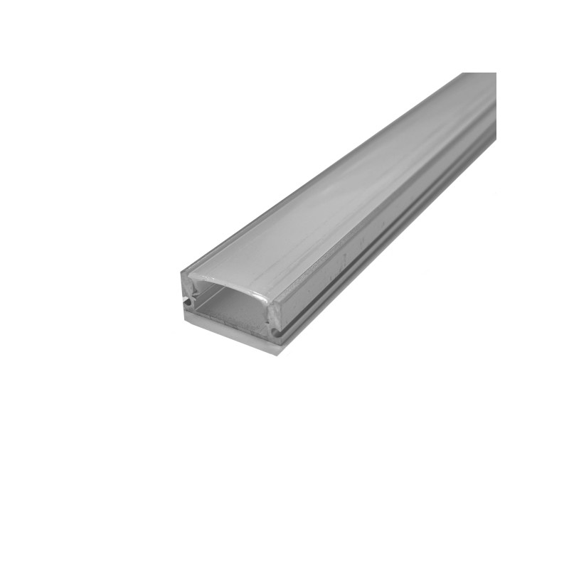 DISSIPATORE IN ALLUMINIO 2MT COMPLETO DI COVER