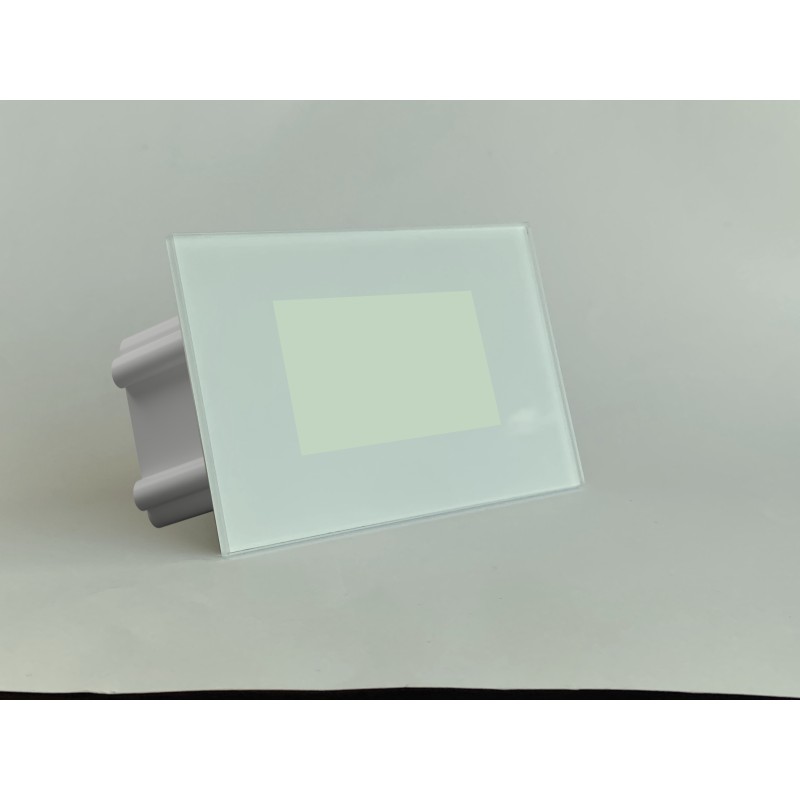 SEGNAPASSI PER 503 CON VETRO BIANCO IP65 CCT 3W 350LUMEN 11X8,5CM