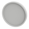 Uranus 40 Plafoniera in allumnio e acrilico slim bianco Diametro 40cm  IP44 36W 3CCT