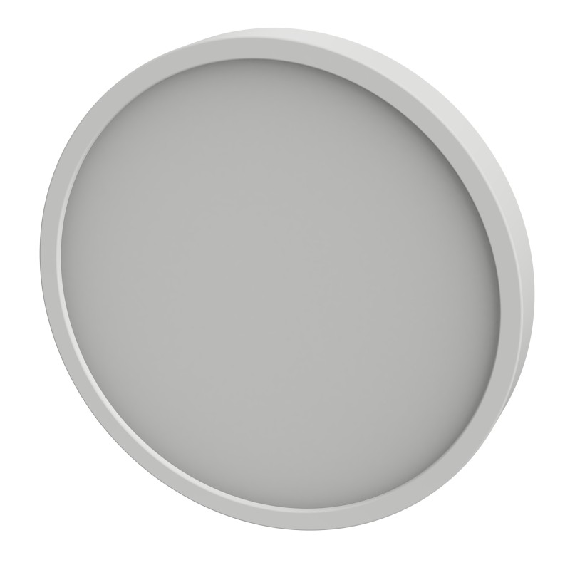 Uranus 23 PLAFONIERA IN ALLUMNIO E ACRILICO  SLIM Diametro 23cm Bianco IP44 18W 3CCT
