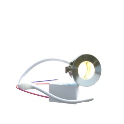 PUNTO LUCE DA INCASSO CROMO 1W 4K
