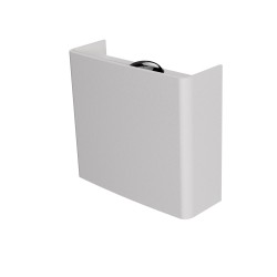 APPLIQUE IN TERMOPLASTICA BIANCO PER ESTERNO IP65 UP&DOWN 2X1W 200LM CCT 10X11X4CM
