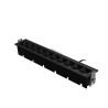 Mantova 10 Nero - FARETTO LED INTEGRATO IN METALLO NERO 20W CCT IP20