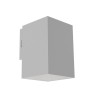 APPLIQUE DA ESTERNO IN TERMOPLASTICA BIANCO  IP65 CCT 8W 980LM  11,7X7,8X10CM