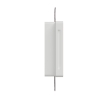 PORTAFARETTO QUADRATO SLIM IN GESSO X1 GU10 CON ALETTE FISSE9,5cm x 9,5cm PROFONDITA' 8,5 cod. 040