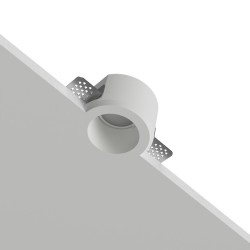 Cylinder - faretto da incasso in gesso per lampade Gu10 8,5x5cm