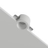 Cylinder - faretto da incasso in gesso per lampade Gu10 8,5x5cm