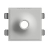 PORTAFARETTO DA INCASSO IN GESSO CERAMICO VULACNO PX 1 GU10 FORO 22X22 PROFONDITA' 3CM