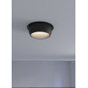 Rotolight N - spot orientabile in metallo nero opaco ip20 x una gu10