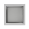 APPLIQUE DA ESTERNO IN ALLUMNIO E ACRILICO IP54 BIANCO CCT ILLUMINAZIONE A 360°12W