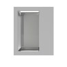 APPLIQUE DA ESTERNO IN ALLUMNIO E ACRILICO IP54 BIANCO CCT ILLUMINAZIONE A 360°12W
