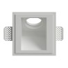 SEGNAPASSI DA INCASSO IN GESSO CERANICO X 1 GU10 FORO 12,5X11,5 PROFONDITA' 9CM