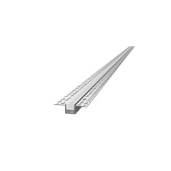Borelae 2mt - BINARIO IN ALLUMINIO AD INCASSO PER STRIP LED E FILO TENDA DA 2MT