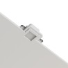 PORTAFARETTO DA INCASSO IN GESSO CERAMICO 10X10 H8,5 CM COMPLETO DI PORTA LAMPADA ANTISHOCK MINIGU10 DIFFUSORE E MOLLA DI BLOCC
