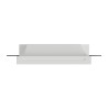 PORTA FARETTO cod. 083 modello DEEP dim.12*12*9,5CM H  1xGU10