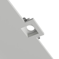 PORTA FARETTO cod. 083 modello DEEP dim.12*12*9,5CM H  1xGU10