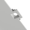 PORTA FARETTO cod. 083 modello DEEP dim.12*12*9,5CM H  1xGU10