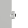 SEGNAPASSI DA INCASSO IN GESSO CERAMICO COMPLETO DI CHIP LED ESCLUSO TRASFORMATORE 12,5X12,5 PROFONDITA 3,5CM