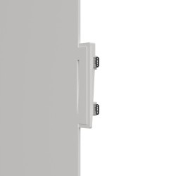 SEGNAPASSI DA INCASSO IN GESSO CERAMICO COMPLETO DI CHIP LED ESCLUSO TRASFORMATORE 12X31 PROFONDITA' 4,5CM