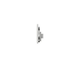 SEGNAPASSI DA INCASSO IN GESSO CERAMICO COMPLETO DI PORTA LAMPADA G9 18X25,5 P 10CM