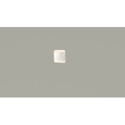 SEGNAPASSI DA INCASSO IN GESSO CERAMICO COMPLETO DI PORTA LAMPADA G9 18X25,5 P 10CM