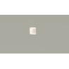 SEGNAPASSI DA INCASSO IN GESSO CERAMICO COMPLETO DI PORTA LAMPADA G9 18X25,5 P 10CM