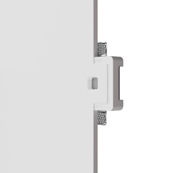 SEGNAPASSI DA INCASSO IN GESSO CERAMICO CON CHIP LED BRIDGELUX 3W  13,7X11,5 P 4,5CM