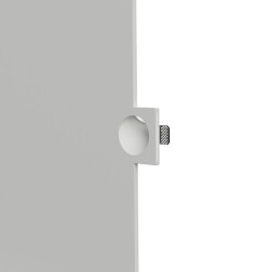 SEGNAPASSI DA INCASSO IN GESSO CERAMICO X 1 GU10 FORO 12X12 PROFONDITA' 9CM