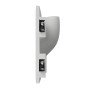SEGNAPASSI DA INCASSO IN GESSO CERAMICO X 1 GU10 FORO 25X21 PROFONDITA' 8,5CM