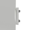 Verrocchio - 370 | SEGNAPASSI DA INCASSO IN GESSO CERAMICO X 1 MINIGU10 EFFETTO GOCCIA FORO 32X11,5 PROFONDITA' 6CM