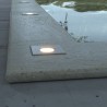 NARNI Q SEGNAPASSI DA INCASSO ACCIAIO QUADRATO X 1 GU10 IP65