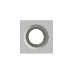 CUBO DA SOFFITTO IN GESSO CERAMICO 7X7XH18