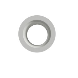 TUBO DA SOFFITTO IN GESSO CERAMICO X 1 GU10 7X7XH8