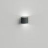 APPLIQUE DA ESTERNO IP54 2X4W 800LUMEN ANTRACITE 13X9CM CCT