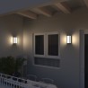 LAMPADA A PARETE  IN ALLUMINIO ANTRACITE IP65 X 1 E27 25X11CM