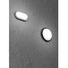 Palio ovale 15W - PLAFONE IN TERMOPLASTICA OVALE BIANCO 21,5X14,5 CM SPESSORE 6,5 CM IP65 15W 3*CCT