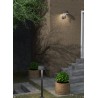 PALETTO DA ESTERNO IP54 IN ALLUMNIO E ACRILICO PER 1 G9 ANTRACITE 70X15CM