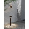 PALO DA ESTERNO IP54 IN ALLUMINIO PER 1 E27 BIANCO 16X70CM